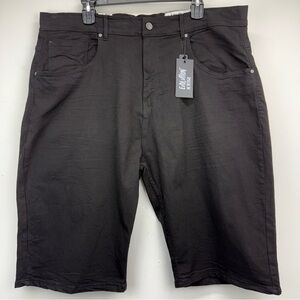 Evolution size 48 Men’s Black Denim Slim Fit Jean Shorts NWT
